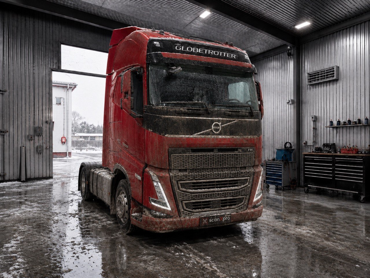 VOLVO FH AERO ECM4 EURO6  потеря тяги - пробег 250000 км