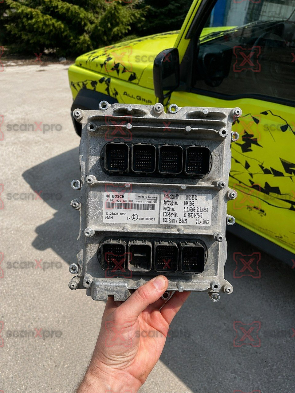 Разблокировка блока MAN TG3 Bosch MD1CE100 TC299 - ПРАВИЛА ИГРЫ МЕНЯЮТСЯ